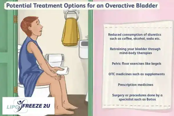 image of woman on toilet because of an overactive bladder Edmonton