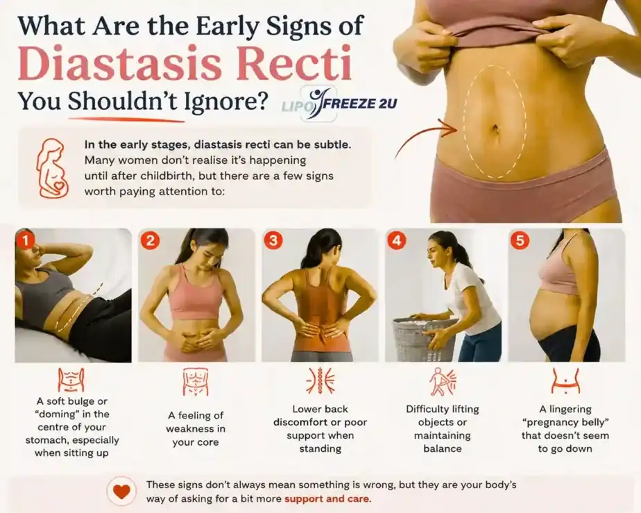 What Are the Early Signs of Diastasis Recti You Shouldn’t Ignore Edmonton?